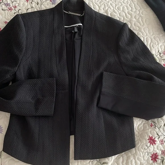 White House Black Market black open blazer - Picture 8 of 10